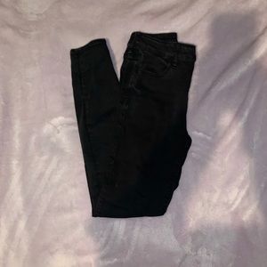 American eagle black skinny jeans